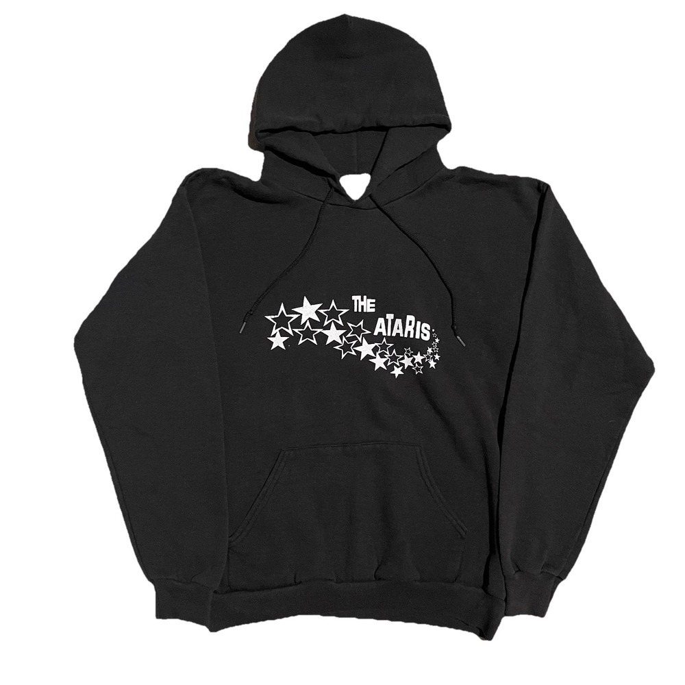 Vintage Y2K The Ataris Tour Black Pullover Hoodie Sweatshirt Size Medium